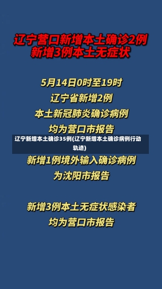 辽宁新增本土确诊35例(辽宁新增本土确诊病例行动轨迹)-第1张图片-建明新闻