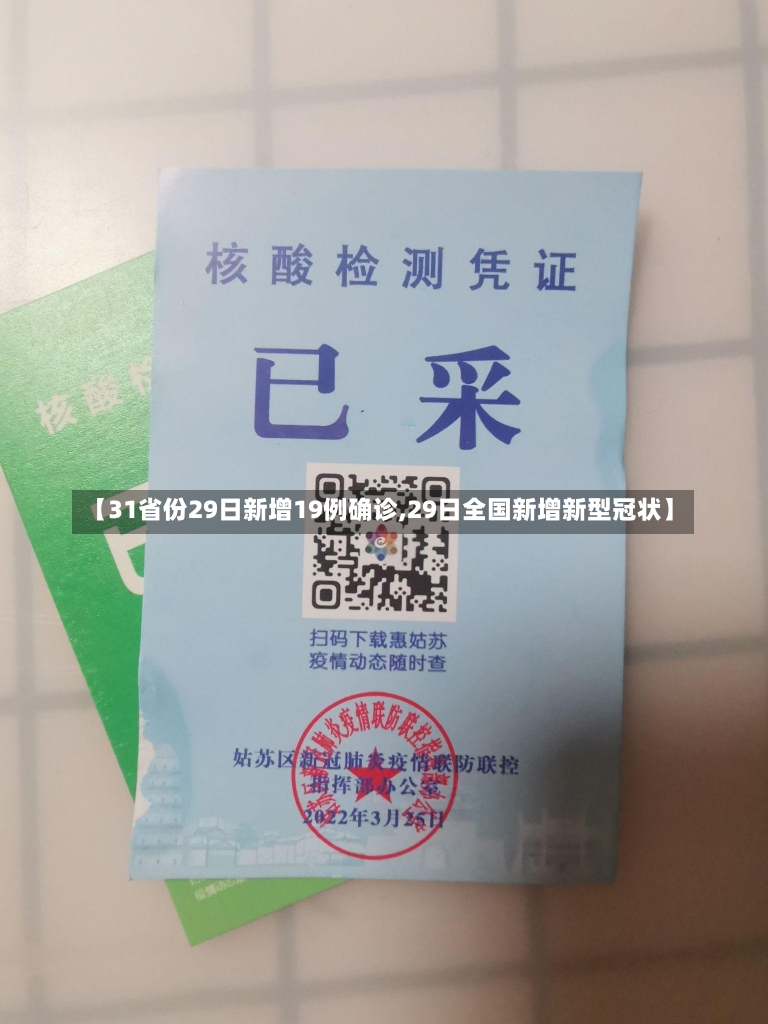 【31省份29日新增19例确诊,29日全国新增新型冠状】-第1张图片-建明新闻