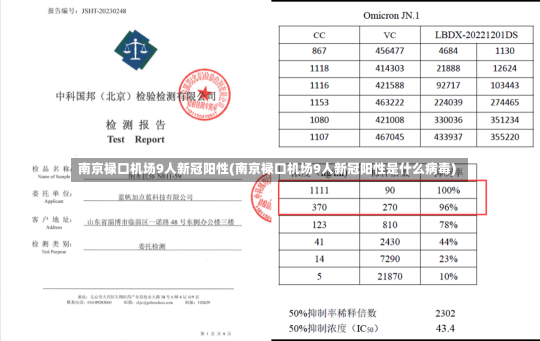 南京禄口机场9人新冠阳性(南京禄口机场9人新冠阳性是什么病毒)-第1张图片-建明新闻