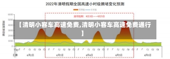 【清明小客车高速免费,清明小客车高速免费通行】-第1张图片-建明新闻