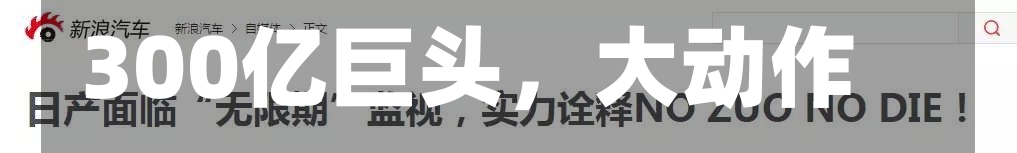 300亿巨头，大动作！-第1张图片-建明新闻