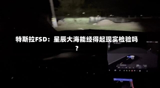 特斯拉FSD：星辰大海能经得起现实检验吗？-第2张图片-建明新闻