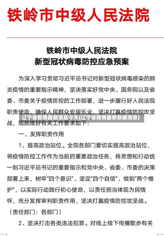 辽宁省疫情最新消息今天(辽宁省疫情最新数据消息)-第2张图片-建明新闻