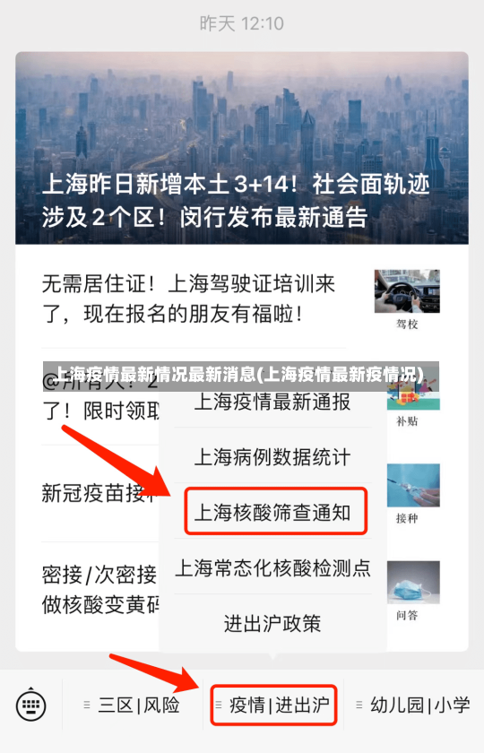 上海疫情最新情况最新消息(上海疫情最新疫情况)-第2张图片-建明新闻